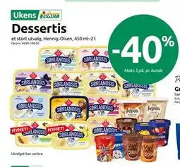 Joker Dessertis tilbud
