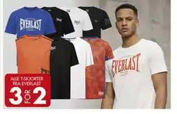 Sparkjøp ALLE T-SKJORTER FRA EVERLAST tilbud