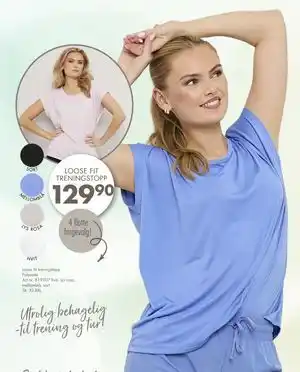 Sparkjøp LOOSE FIT TRENINGSTOPP tilbud