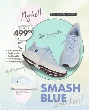 Sparkjøp Smash blue Sneaker tilbud