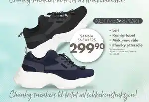 Sparkjøp SANNA SNEAKERS tilbud