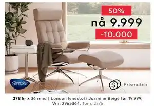 Skeidar London lenestol tilbud