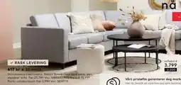 Skeidar Porto sofabordsett tilbud