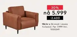 Skeidar Jessie hvilestol tilbud