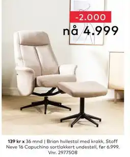 Skeidar Brian hvilestol tilbud