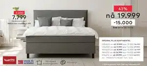 Skeidar ORGINAL PLUS KONTINENTAL tilbud