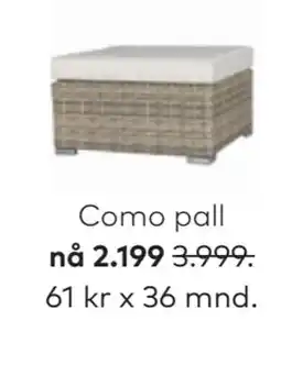 Skeidar Como pall tilbud