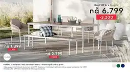 Skeidar Spisebord tilbud