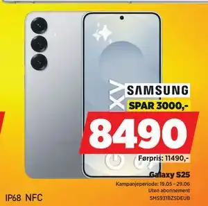 POWER Galaxy S25 tilbud