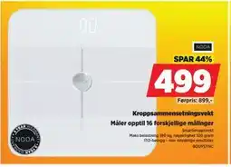 POWER Kroppsammensetningsvekt tilbud