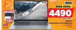 POWER Kraftig bærbar PC for daglig bruk tilbud