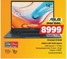 POWER Vakker 2.8K OLED-skjerm tilbud