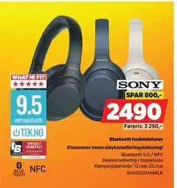 POWER Bluetooth hodetelefoner tilbud