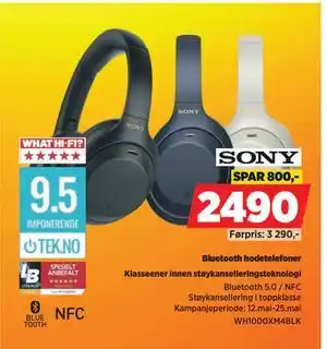 POWER Bluetooth hodetelefoner tilbud