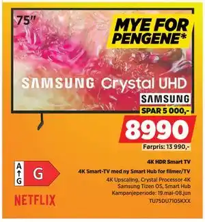 POWER 4K HDR Smart TV tilbud