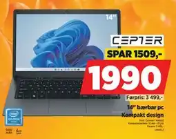 POWER 14 bærbar pc tilbud