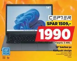 POWER 14 bærbar pc tilbud