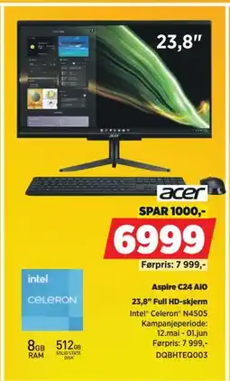 POWER Aspire C24 AiO tilbud