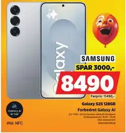 POWER Galaxy S25 128GB tilbud