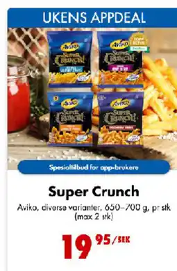 Nordby Supermarket Super Crunch tilbud