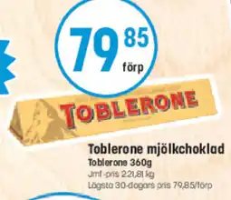 Eurocash Toblerone tilbud