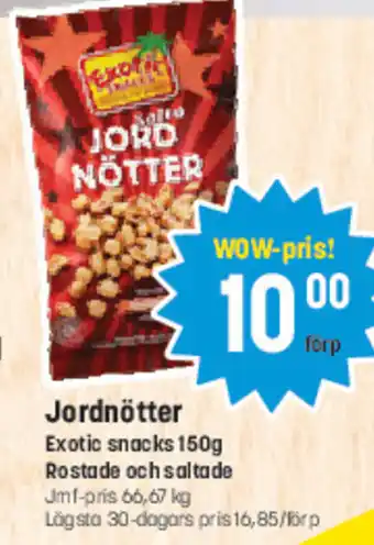 Eurocash Jordnötter tilbud