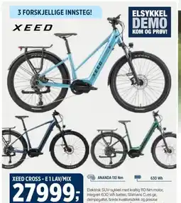 Sport 1 XEED CROSS - E 1 LAV/MIX tilbud