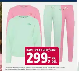 Sport 1 KARI TRAA CREW/PANT tilbud