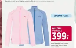 Sport 1 SUPERMYK FLEECE F/Z FLEECE tilbud