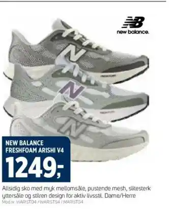 Sport 1 NEW BALANCE FRESHFOAM ARISHI V4 tilbud