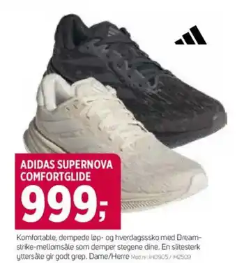 Sport 1 ADIDAS SUPERNOVA COMFORTGLIDE tilbud