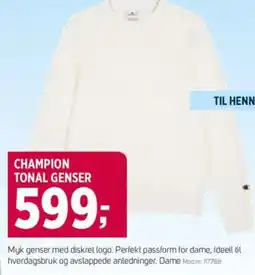 Sport 1 CHAMPION TONAL GENSER tilbud