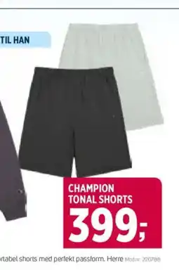 Sport 1 CHAMPION TONAL SHORTS tilbud