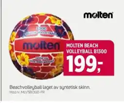 Sport 1 MOLTEN BEACH VOLLEYBALL B1300 tilbud