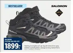 Sport 1 SALOMON X ULTRA 360 MID GTX tilbud