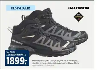 Sport 1 SALOMON X ULTRA 360 MID GTX tilbud