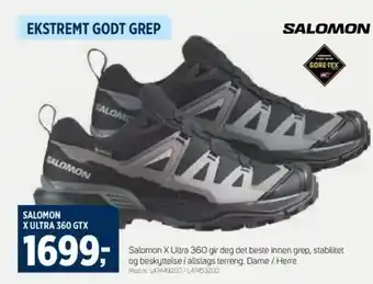 Sport 1 SALOMON X ULTRA 360 GTX tilbud