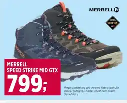 Sport 1 MERRELL SPEED STRIKE MID GTX tilbud