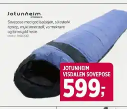 Sport 1 JOTUNHEIM VISDALEN SOVEPOSE tilbud