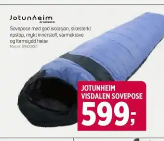 Sport 1 JOTUNHEIM VISDALEN SOVEPOSE tilbud