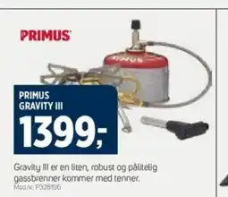 Sport 1 PRIMUS GRAVITY III tilbud