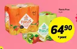 Bunnpris Farris Frus tilbud