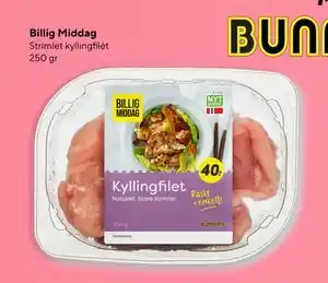 Bunnpris Billig Middag tilbud