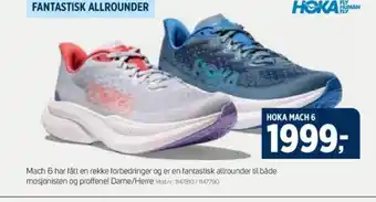 Sport 1 FANTASTISK ALLROUNDER HOKA MACH 6 tilbud