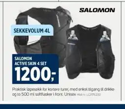 Sport 1 SALOMON ACTIVE SKIN 4 SET tilbud