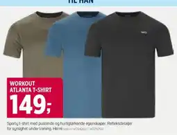 Sport 1 WORKOUT ATLANTA T-SHIRT tilbud