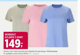 Sport 1 WORKOUT ATLANTA T-SHIRT tilbud