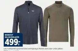 Sport 1 WORKOUT HILLON MIDLAYER tilbud