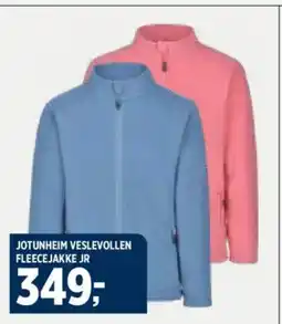 Sport 1 JOTUNHEIM VESLEVOLLEN FLEECEJAKKE JR tilbud