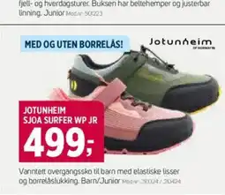 Sport 1 JOTUNHEIM SJOA SURFER WP JR tilbud